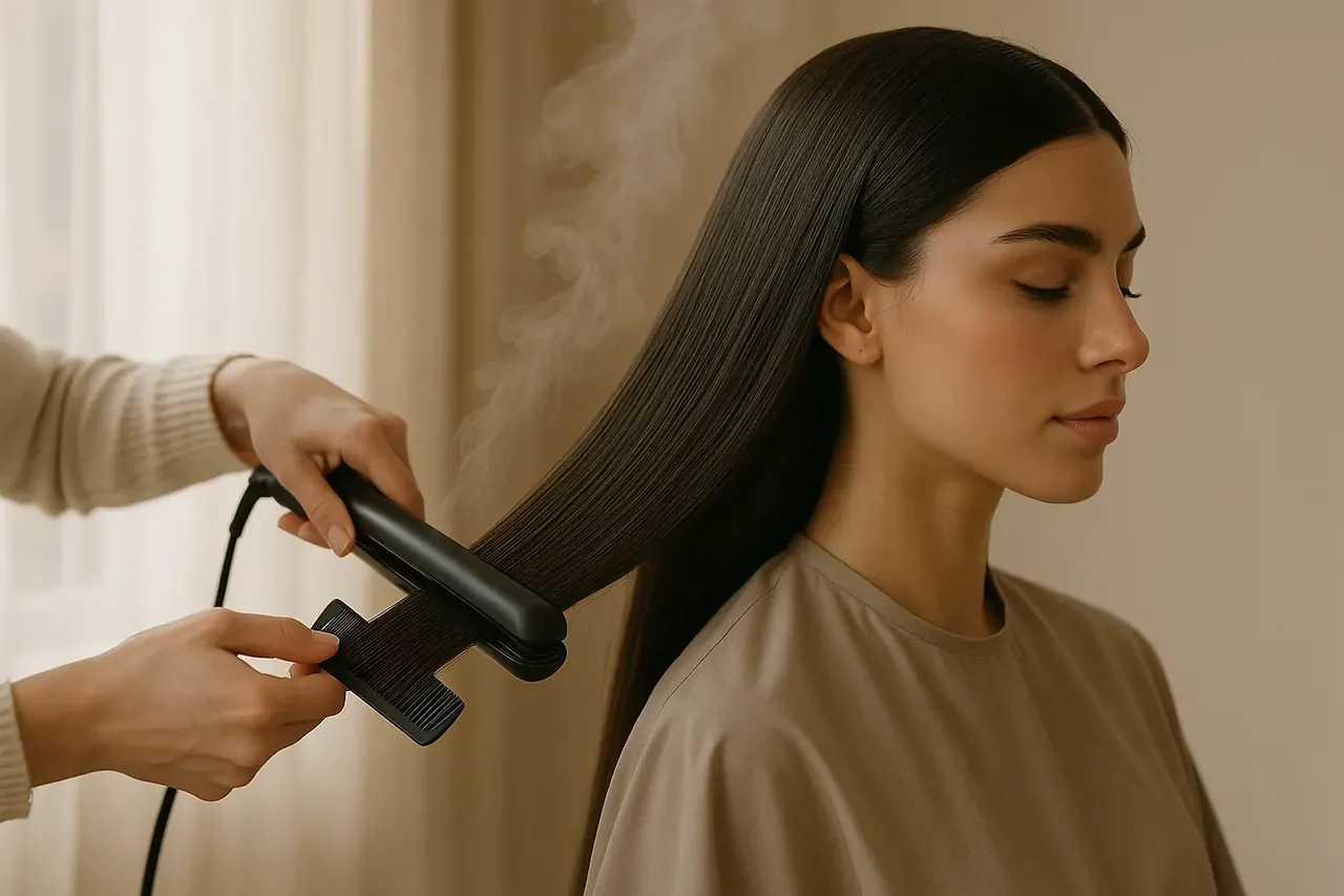 Keratin smoothing